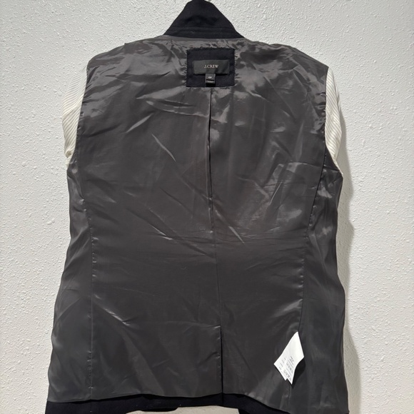 J. Crew Regent Wool Blazer in Black - Size 10P - Picture 7 of 9